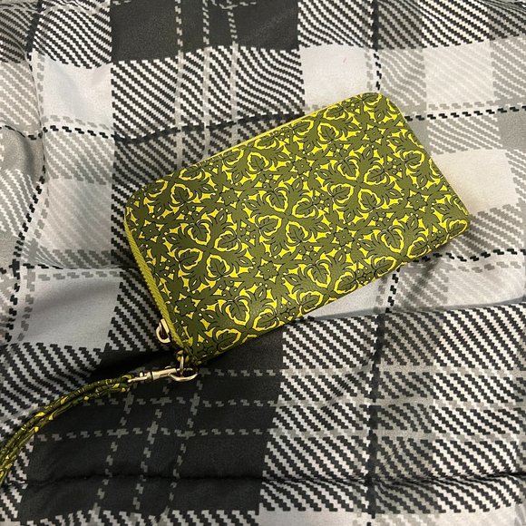 Target Handbags - Neon Flower Zipper Wallet